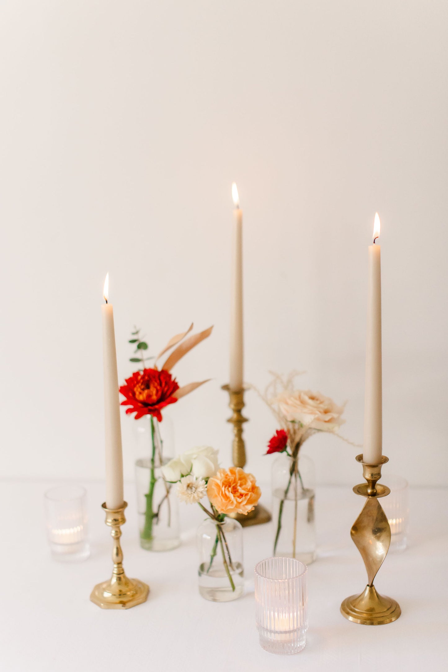 Gold Rush Bud Vases