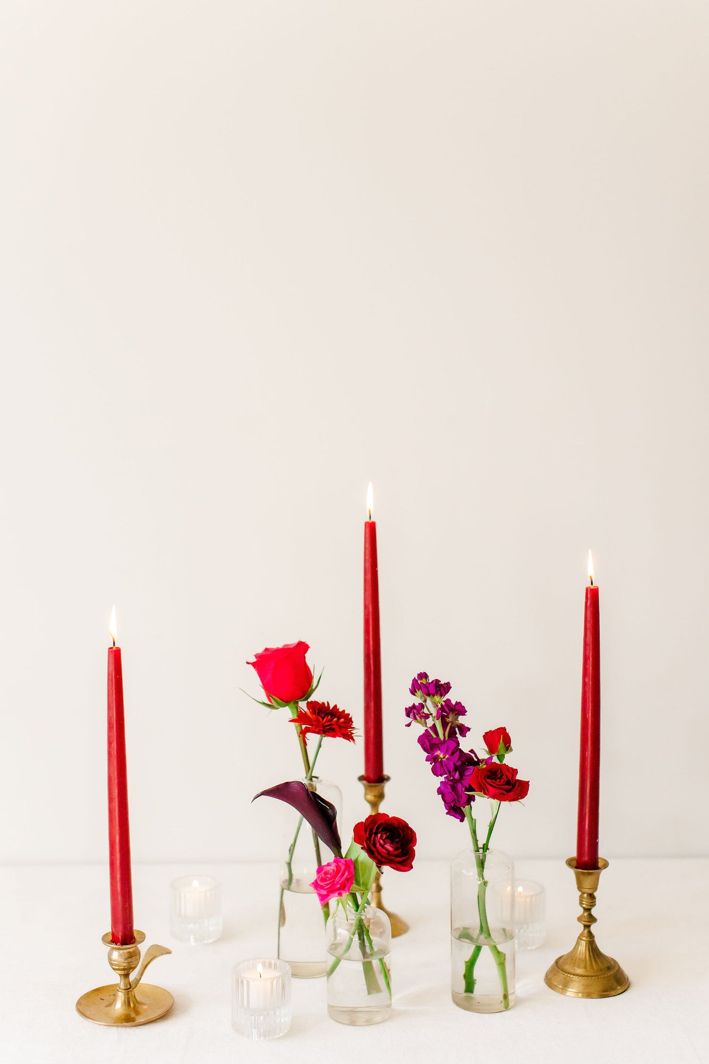 Bejeweled Bud Vases