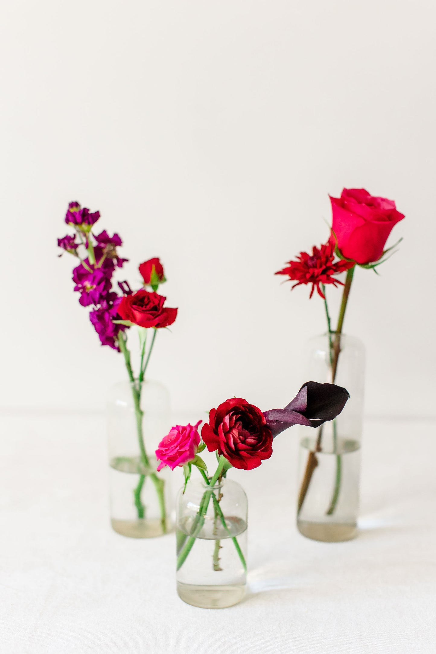 Bejeweled Bud Vases