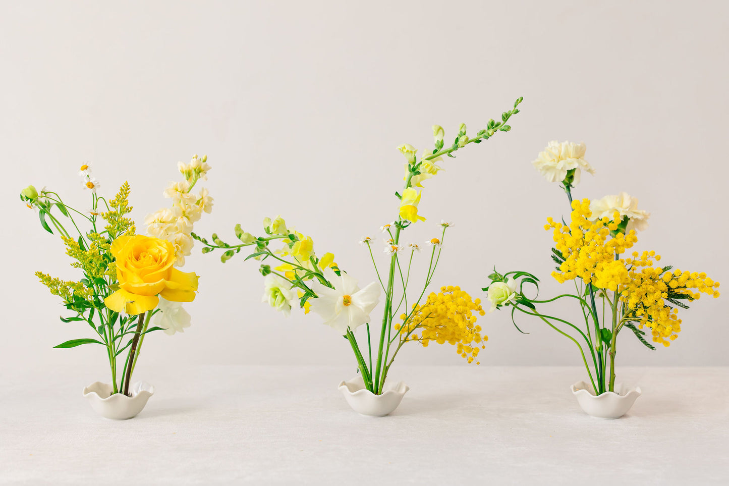 Honey Ikebana Trio