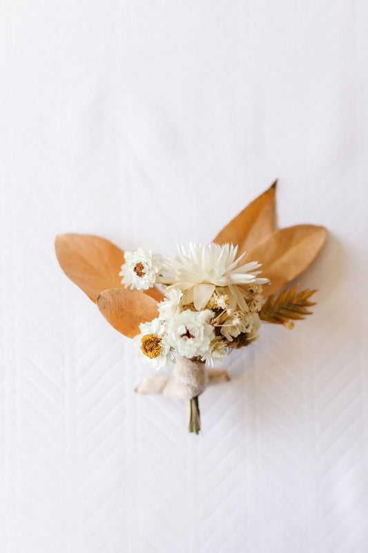 Gold Rush Boutonniere