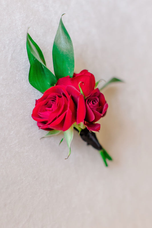 Bejeweled Boutonniere